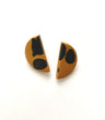 Half Moon | gold + black